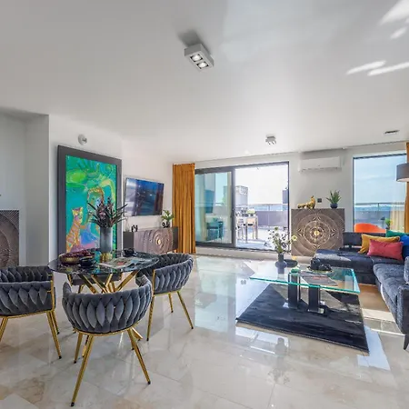 شقة Emihouse Riverside Premium - Free Parking, Center رشيشوف