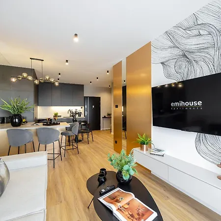 Emihouse Riverside Premium - Free Parking, Center Rzeszow